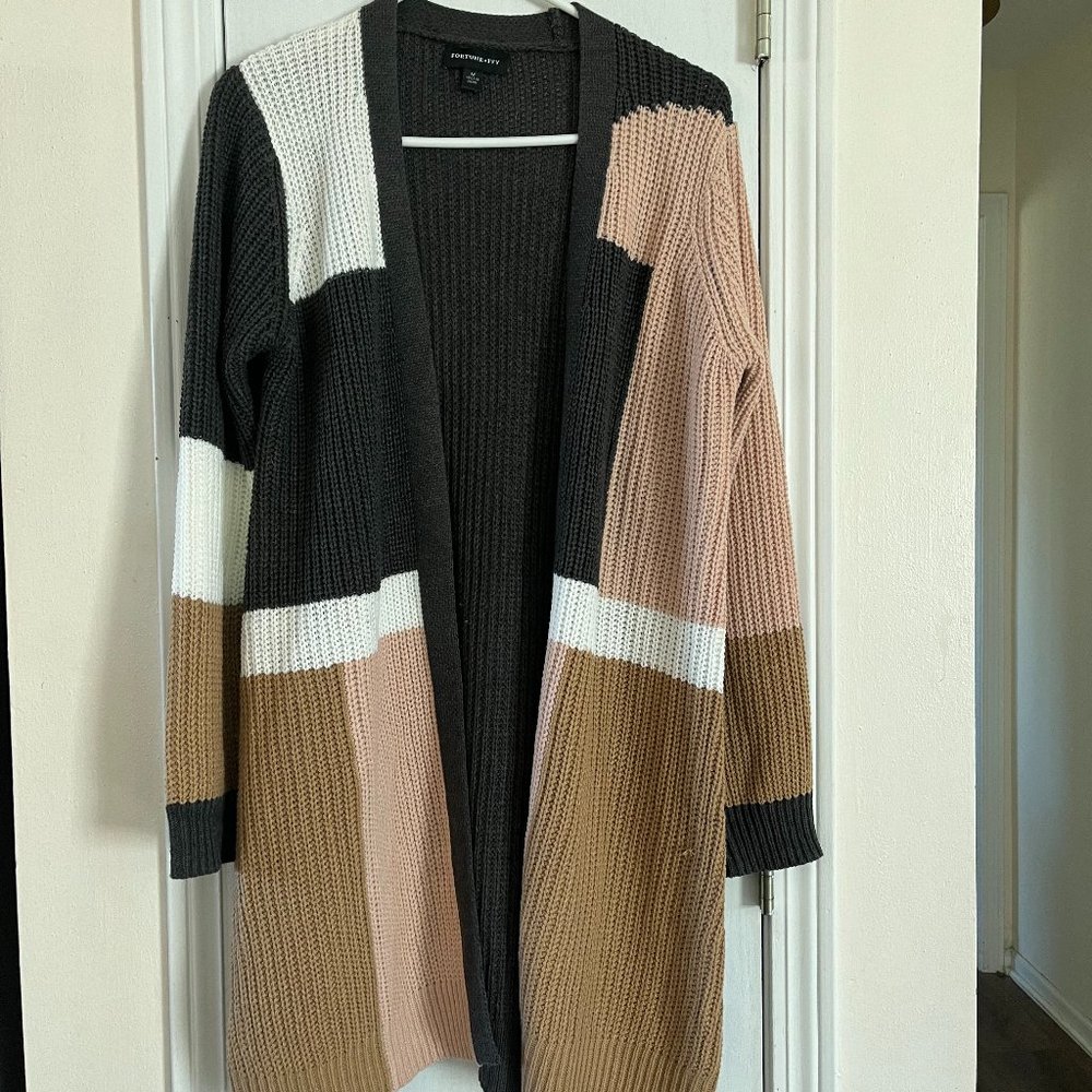 Fortune & Ivy Duster Cardigan